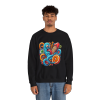 Psychedelic Tentacle Citrus Crewneck Sweatshirt